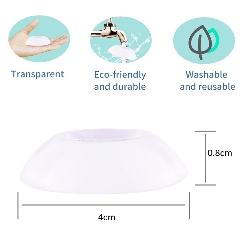 Miếng Silicone - Taky, Trong Suốt Dán Tường, Chống Va Đập Cánh Cửa và Đồ Vật, Tiện Dụng Trong Gia Đình, Văn Phòng. 1700