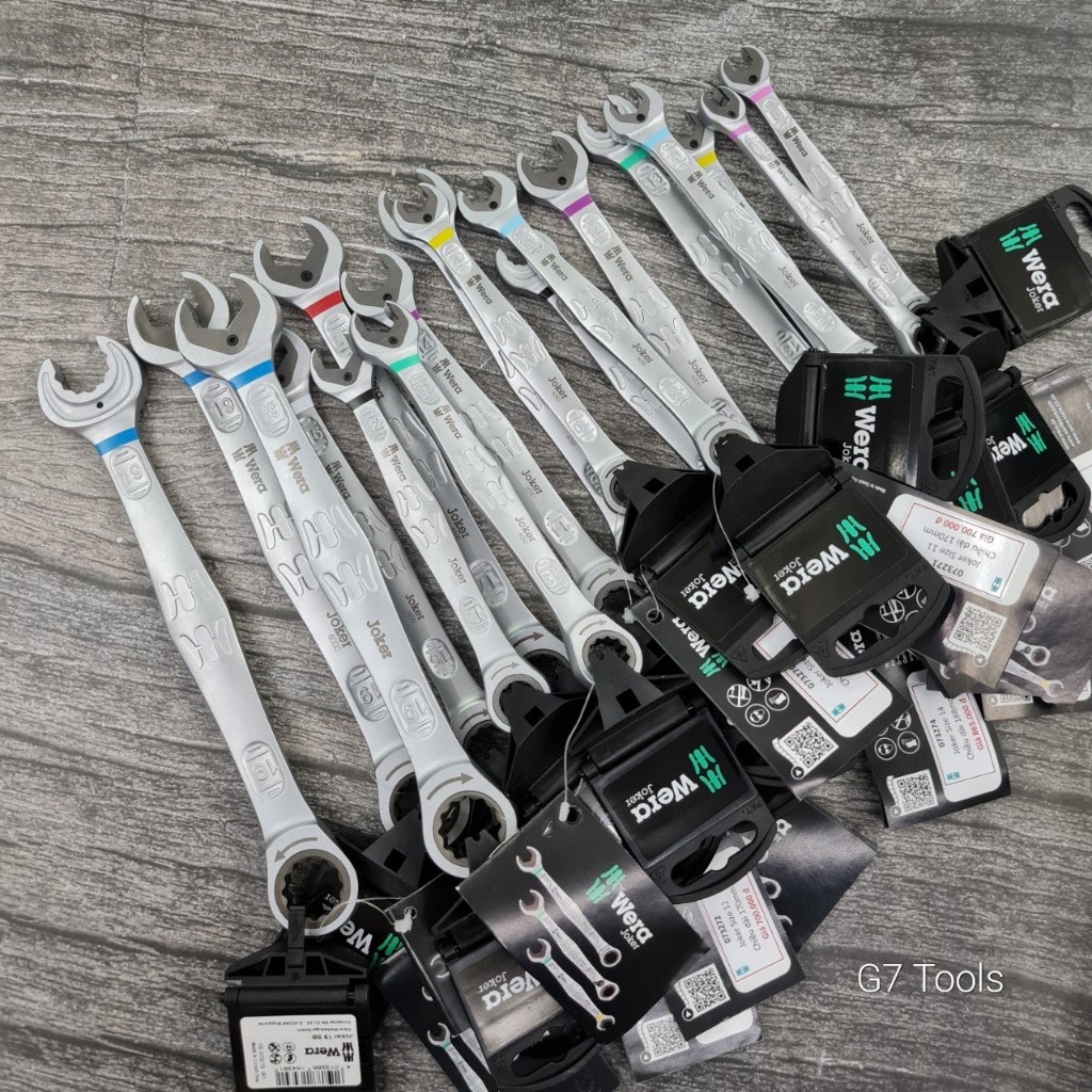 Wera 6000 Joker 4pc Metric Combination Ratcheting Wrenches with Tool Roll  Open Ratchet Dual Purpose Wrench Set 05073290001 - AliExpress