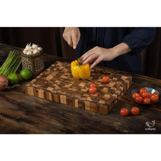 THỚT GỖ ĐẦU CÂY TEAK FULLBOX