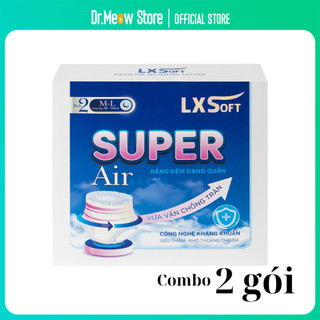  COMBO 2 Gói Băng đêm dạng quần bạc hà LXSoft Hàn Quốc - 360 độ vừa vặn chống tràn