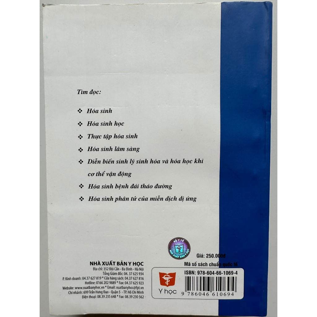 Sách - Xét nghiệm sử dụng trong lâm sàng