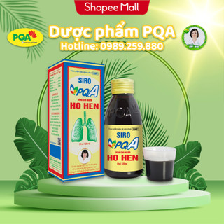 Pqa ho hen cho người ho hen 125ml, cao lỏng, cốm