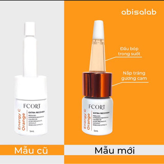 Serum Black sugar cải tiến - Serum Energy C Orange Fcort giảm mụn mờ thâm