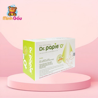 Gạc rơ lưỡi Dr. Papie hộp 30 miếng