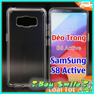 S8 Active Ốp Lưng chống va đâp Anti Shock cho Samsung S8 Active Trong Suốt Siêu Rẻ