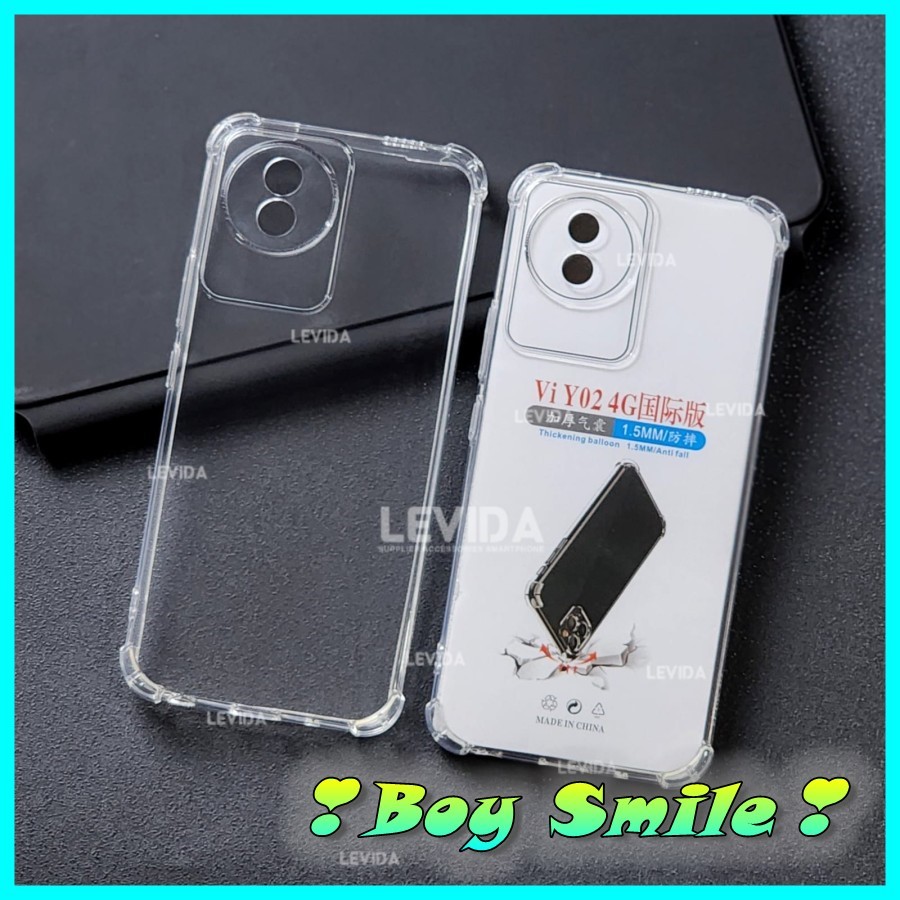 VIVO Y02/Y02A/Y02T Ốp Lưng chống va đâp Anti Shock cho VIVO Y02 Y02A Y02T Trong Suốt Siêu Rẻ