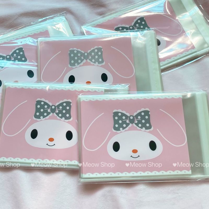 50/100 CHIẾC TÚI BÓNG KÍNH MELODY MEOW SHOP