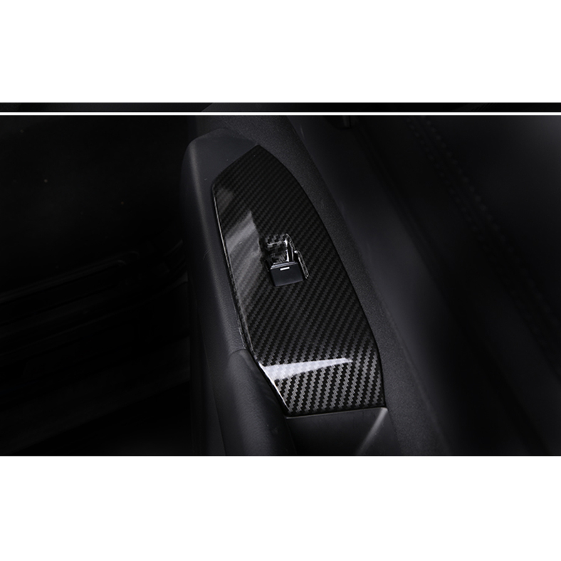 Ốp nội thất xe Mazda CX5 2018 đến 2023 mẫu titan/ carbon đẹp, thể thao, trang trí chống xước