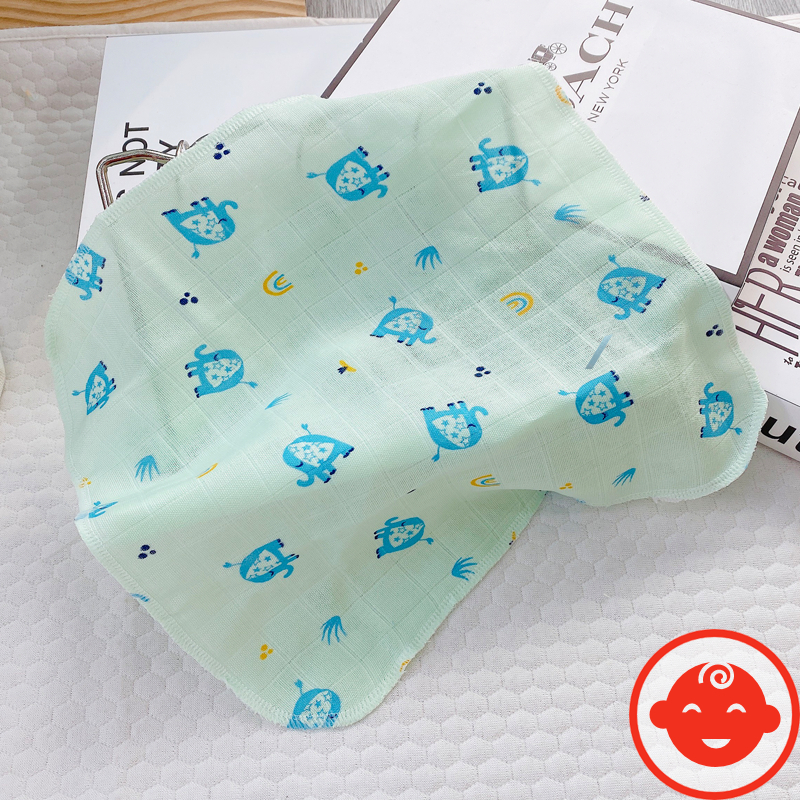 Sét 10 Khăn sữa xô SỢI TRE TÚI LƯỚI SIZE TO cho bé