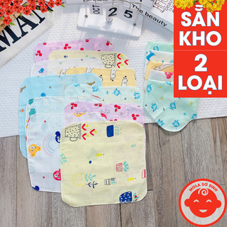 Sét 10 Khăn sữa xô SỢI TRE TÚI LƯỚI SIZE TO cho bé