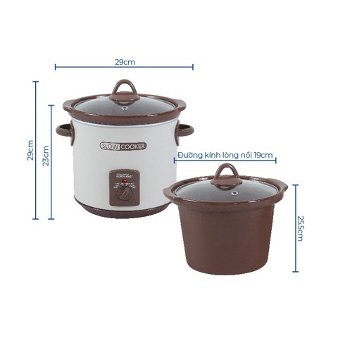 Nồi tiềm Korea King PSC-30GL 3 lít | Bảo hành chính hãng 12 tháng