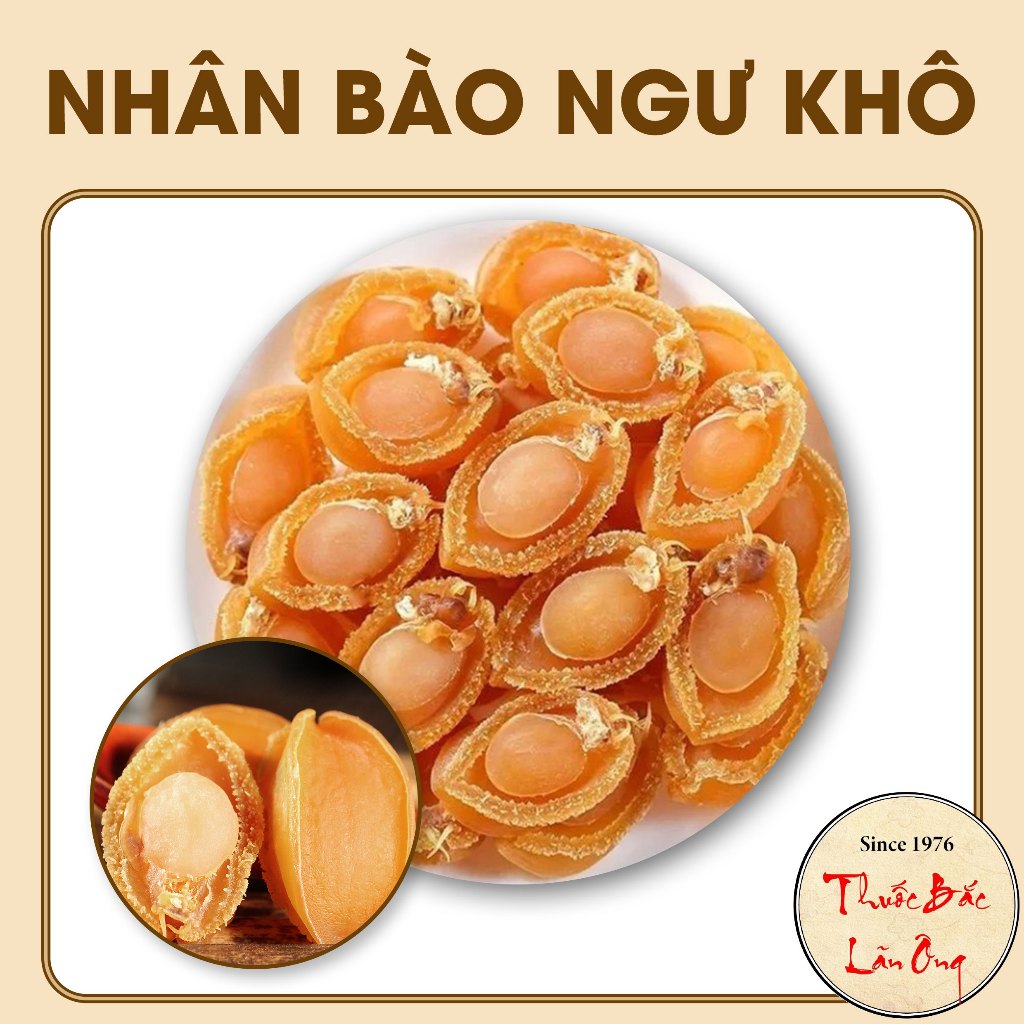 Nhân bào ngư khô Nha Trang 100g (Loại 1, nấu súp, hầm canh bổ dưỡng)