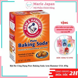 Bột Đa Công Dụng Pure Baking Soda Arm Hammer USA 454g