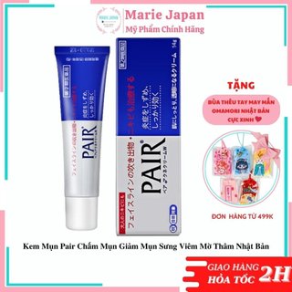 Kem Mụn Pair Chấm Mụn Giảm Mụn Sưng Viêm Mờ Thâm Nhật Bản