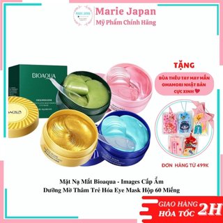 Mặt Nạ Mắt Bioaqua - Images Cấp Ẩm Dưỡng Mờ Thâm Trẻ Hóa Eye Mask Hộp 60 Miếng