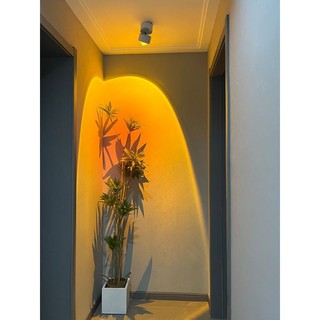 Đèn rọi decor ánh hoàng hôn góc xoay 350 độ mang lại hiệu ứng đẹp