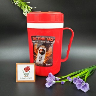 Ca nhựa giữ nhiêt 750ml Nescafe