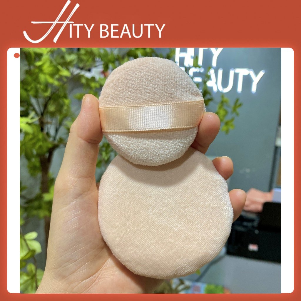 Bông mút tròn tán phấn nước kem nền phấn phủ tiện dụng dày dặn dành cho Makeup chuyên nghiệp - Hity Beauty