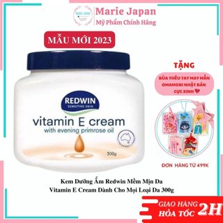Kem Dưỡng Ẩm Redwin Mềm Mịn Da Vitamin E Cream Dành Cho Mọi Loại Da 300g