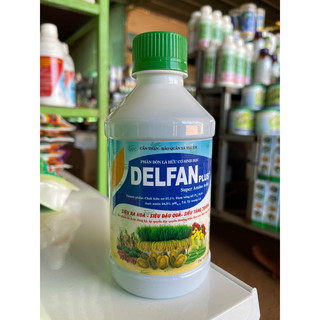 Delfan plus vfc 500ml - super amino acids - phân bón lá hữu cơ sinh học, dạng nước đậm đặc