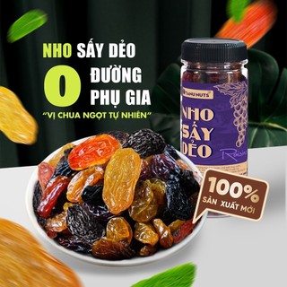 Nho khô Raisins 3 màu TANU NUTS, nho khô không đường Chile sấy chua ngọt