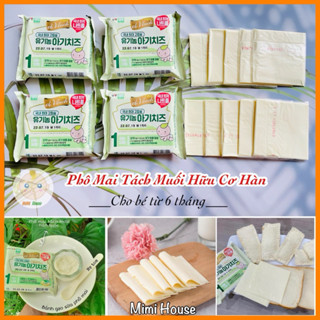 [Date 06/2025] Phô mai tách muối hữu cơ Hàn Quốc cho bé từ 6 tháng