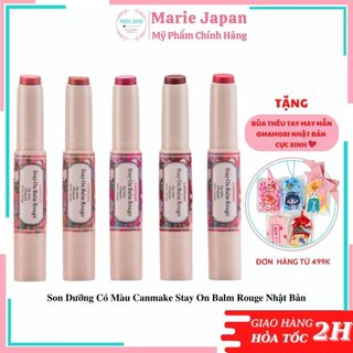 Son dưỡng có màu CANMAKE STAY ON BALM ROUGE NHẬT BẢN