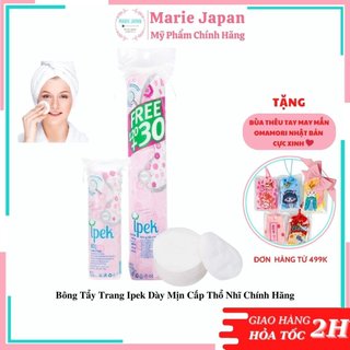 Bông tẩy trang Ipek Dày Mịn Cấp Thổ Nhĩ Chính Hãng