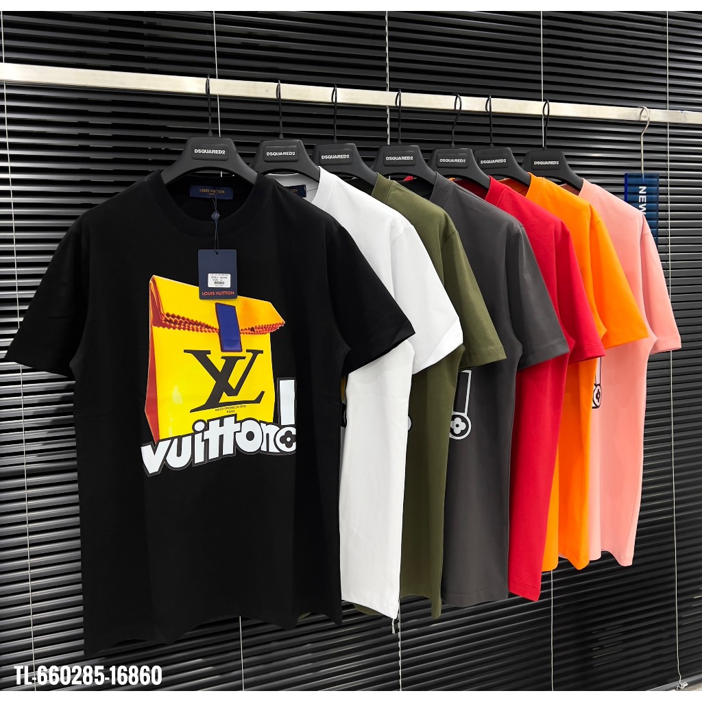 🔥Hot🔥Áo thun LV in hình thiết kế hot trend Nam nữ New 2024