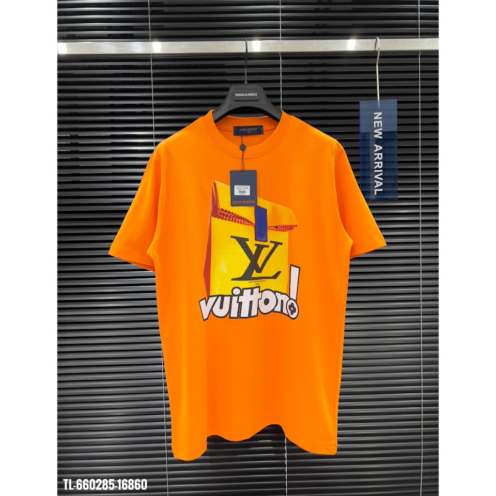 🔥Hot🔥Áo thun LV in hình thiết kế hot trend Nam nữ New 2024