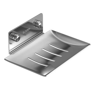 Khay Để Xà Bông Inox 304 Thiết Kế Luôn Khô Ráo Sạch Sẽ, Kệ Dán Tường Để Xà Bông Tắm.