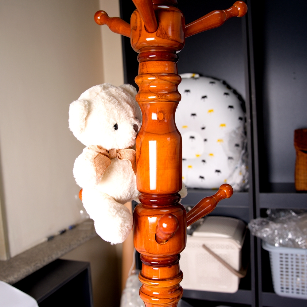 Cây Móc Áo LUXI-DECO Cao Cấp, Gỗ Tự Nhiên, Nhập Khẩu, Sang Trọng Phù Hợp Cho Văn Phòng Và Nhà Ở