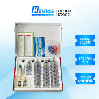 Bộ giác hơi 32 cốc hdevice không dùng lửa hút chân không