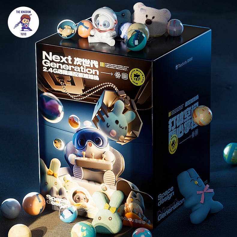 Máy Gắp Thú Bông Mini Điều Khiển Từ Xa Phi Hành Gia Kích Thước Lớn Có Nhạc , Đèn, Nhiều Thú Bông Cho Bé