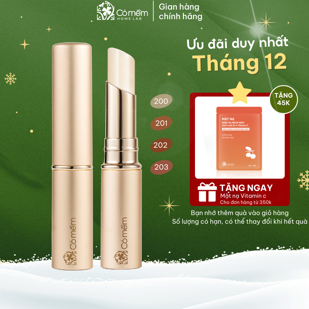 Son dưỡng môi Nhiên Cỏ Mềm chứa Maxilip giúp dưỡng ẩm giảm nếp nhăn và ngừa lão hoá môi 3g