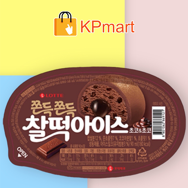 Kem mochi socola Hàn Quốc Lotte I'm Mochi Chocolate 90ML
