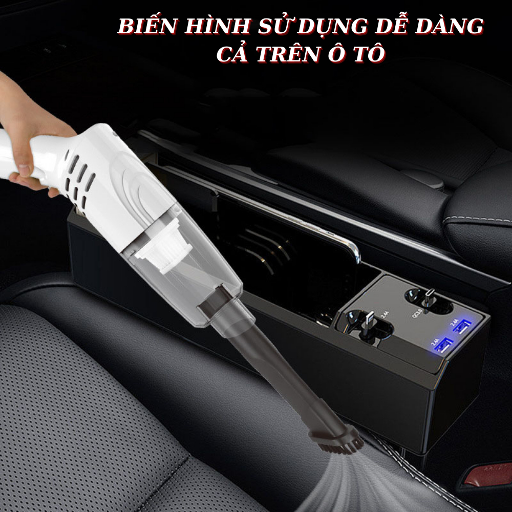 Máy Hút Bụi Mini Keledi-K3, Không Dây, Cầm Tay, Bộ Hút Bụi Ô Tô, Máy Tính, Laptop, Lực Hút Mạnh, Xiaomi, Deerma, Đa Năng