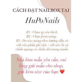 NAILBOX/ Móng chân up