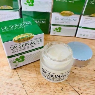 Kem trị mụn ngừa thâm dr skinacne hủ 15g mờ thâm giảm mụn trắng da
