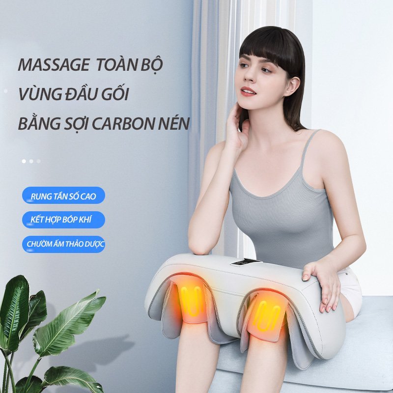 Máy Massage Đầu Gối Đa Năng Rulax RL21, Co Bóp Túi Khí, Sạc Pin Cao Cấp, Bảo Hành Chính Hãng 12 Tháng
