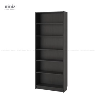 Billy kệ sách 2m, minis 5 kệ tối đa sức chứa, đã lắp đặt sẵn, bảo hành 12 tháng