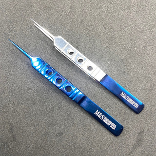 Nhíp 3 lổ cao cấp 11cm mấu 0.3mm kẹp gắp phẫu thuật