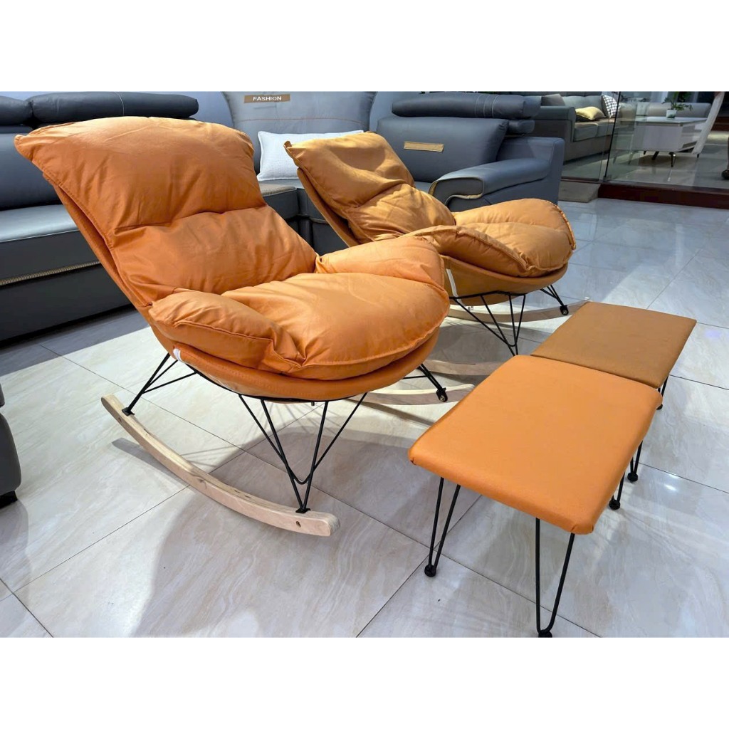 Sofa lười ánh sáng ghế bập bênh sang trọng phòng khách tối giản hiện đại nhà đơn giải trí hà nội