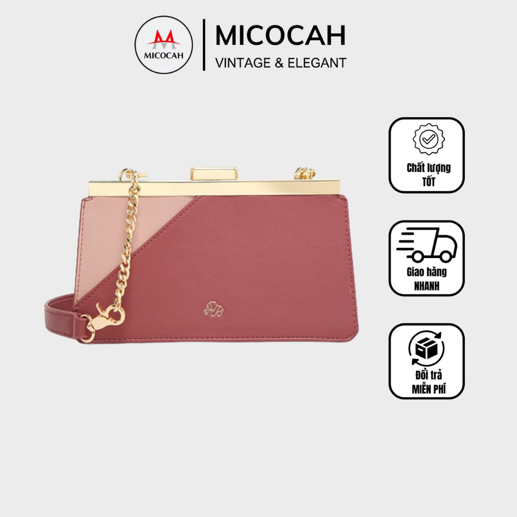 Túi xách nữ kẹp nách chính hãng MICOCAH dáng công sở thời trang phong cách Hàn Quốc da cao cấp cực đẹp MC119 - Micocah