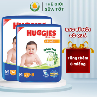 Tã quần Huggies Skincare Jumbo CHÍNH HÃNG Bỉm quần cho bé