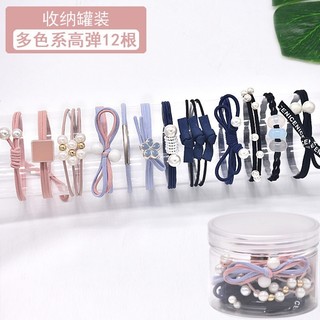 Dây Cột Tóc Co Giãn Phong Cách Hàn Quốc Cho Nữ