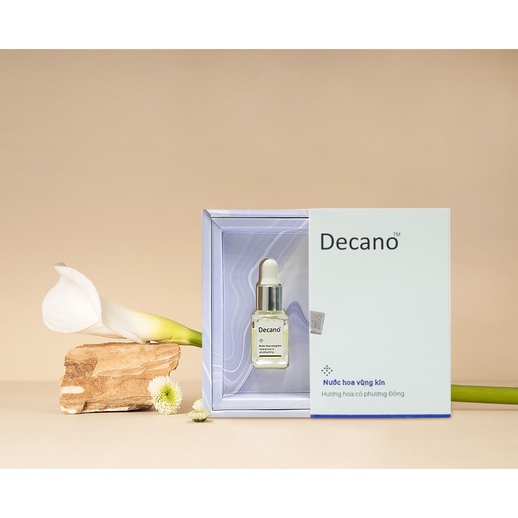 Nước hoa vùng kín Decano hương hoa cỏ phương Đông 6ml