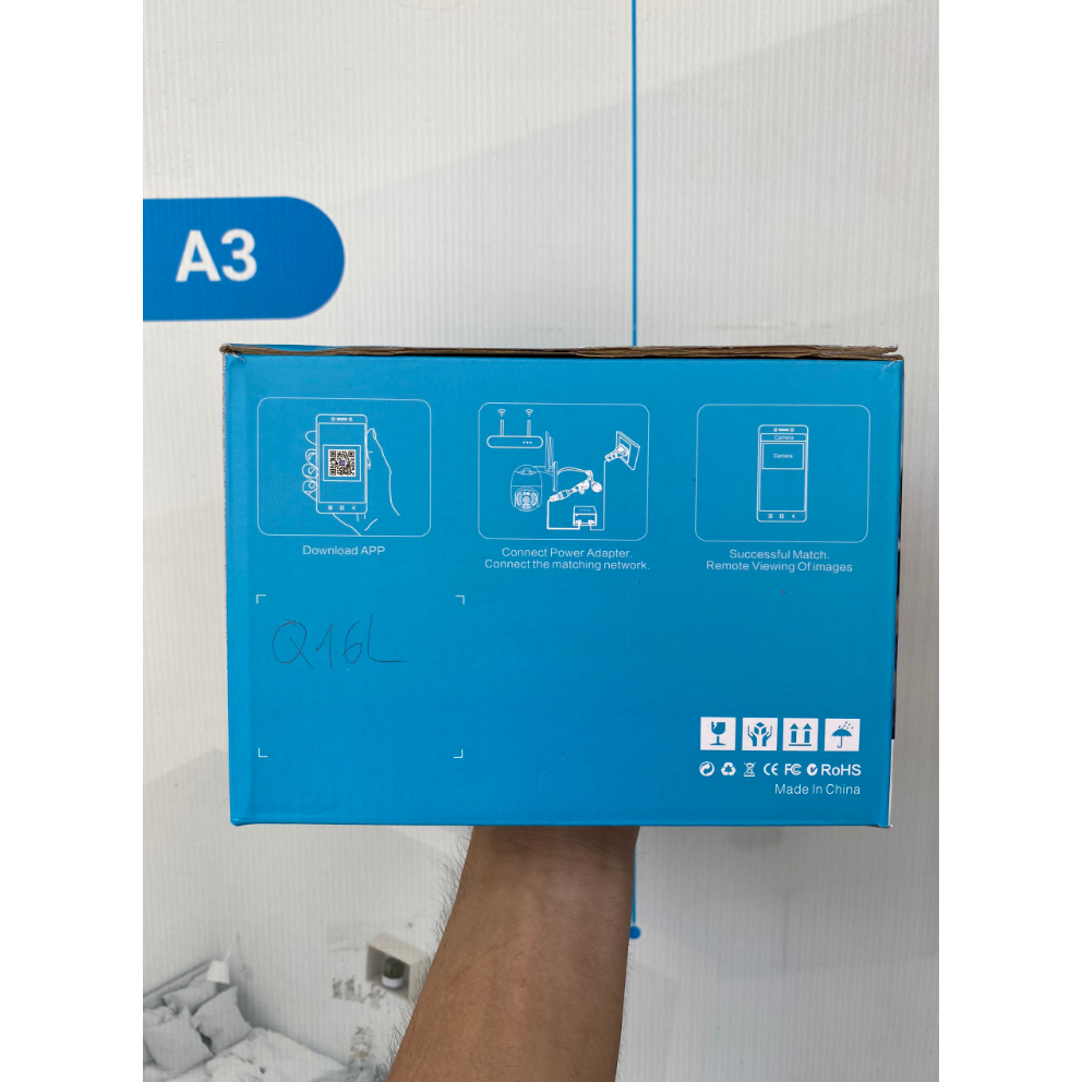 Camera Wifi Yoosee 2 khung hình Q16 LED TO 6MP | 4K | Ngoài trời | 2 ống kính 2 khung hình
