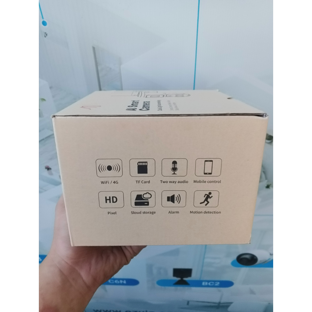 Camera Wifi Yoosee 2 khung hình Q18 LED TO 6MP | 4K | Ngoài trời | 2 ống kính 2 khung hình