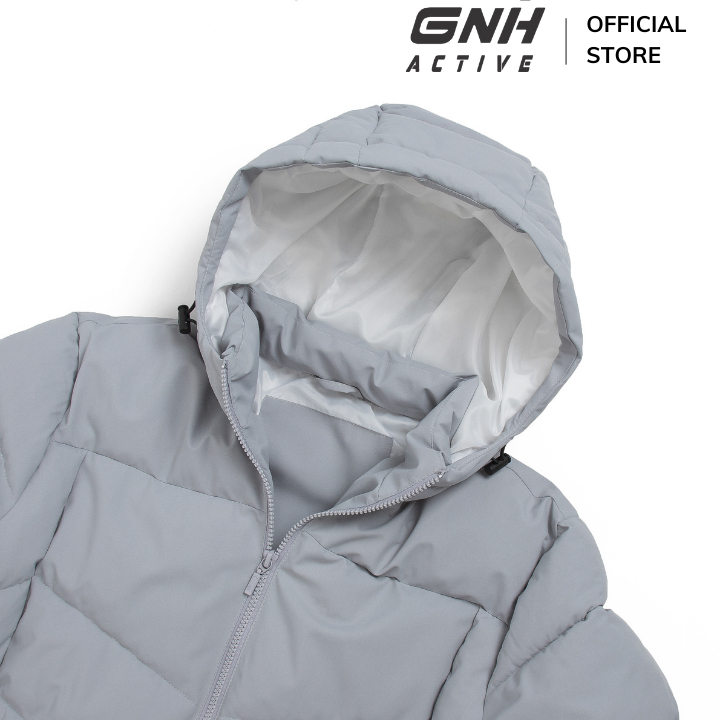 Áo Khoác Phao Nam GNH ACTIVE Áo Phao Nam Chần Bông Siêu Ấm Dày Dặn Cản Gió Kiểu Dáng Thể Thao Năng Động | GNH AKB23041